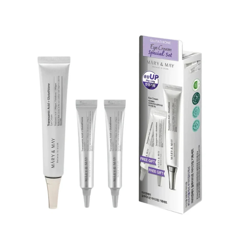Mary & May – Glutathione Eye Cream Special Set – 30g+12g x2