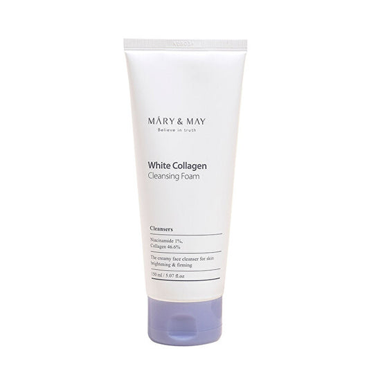 Mary & May – White Collagen Cleansing Foam – 150ml